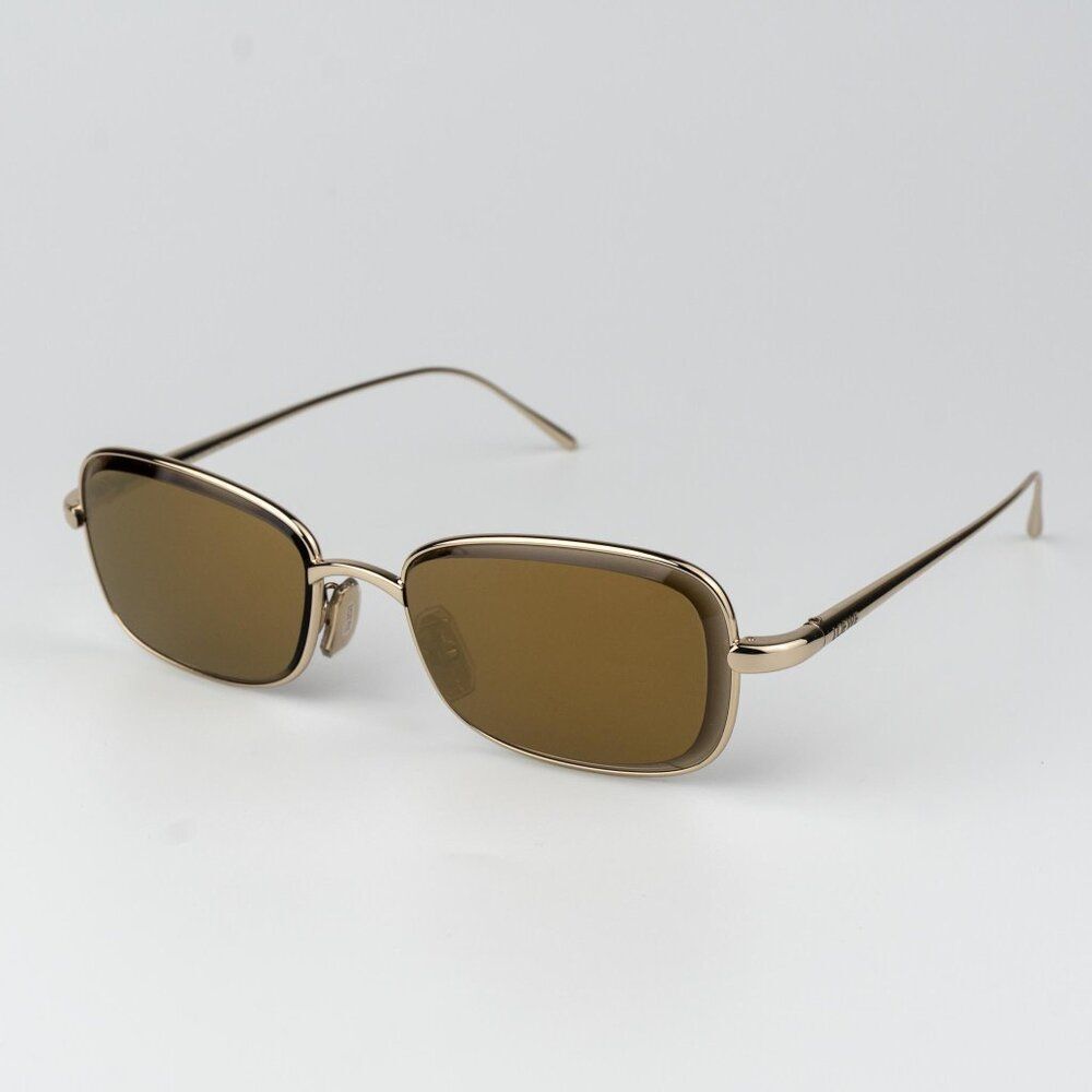 Loewe Gold Frame Brown Lens Sunglasses - Picture 2 of 11